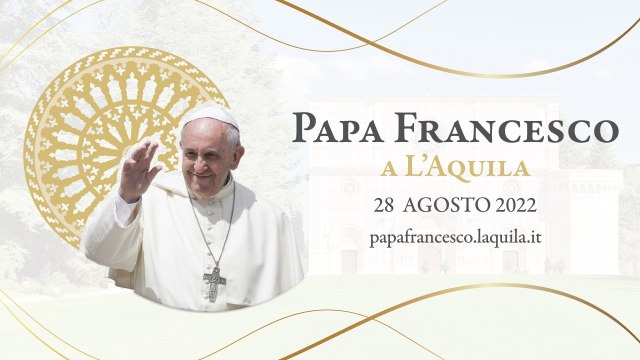 Papa Francesco all'Aquila: la diretta della visita (Vatican Media)
